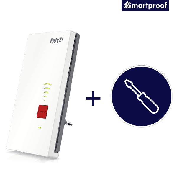 AVM FRITZ!Repeater 2400inclusief installatie