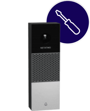 Netatmo Video Deurbel installatie