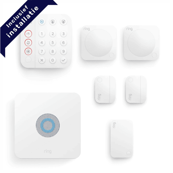 Ring Alarm 7-delige beveiliging set inclusief installatie