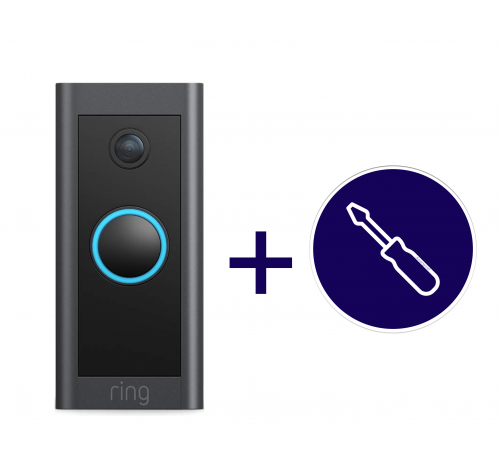 Publicatie Ondergeschikt herberg Ring Video Doorbell Wired inclusief installatie - Smartproof
